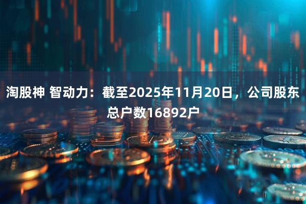 淘股神 智动力：截至2025年11月20日，公司股东总户数16892户